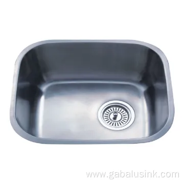 Large Commercial Stainless Steel All-in-One Kitchen Sink